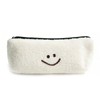 YINKE Pencil Case, Plush, Pencil Case, Zip Pen Case, Stylish