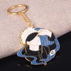 SONGCHANGJEWELRY JJK Keychain Satoru - Anime Figure Enamel Key Pendant