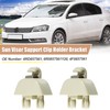 X AUTOHAUX 2pcs Sun Visor Support Clip Retainer 4F0857561 6R0857561Y20