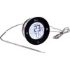 MINGLE 5-8013 Kitchen Thermometer Alarm °C / °F Display, Liquid