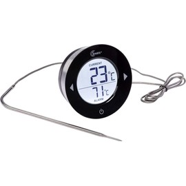 MINGLE 5-8013 Kitchen Thermometer Alarm °C / °F Display, Liquid Substances, Barbecue, Roasting, Sauces