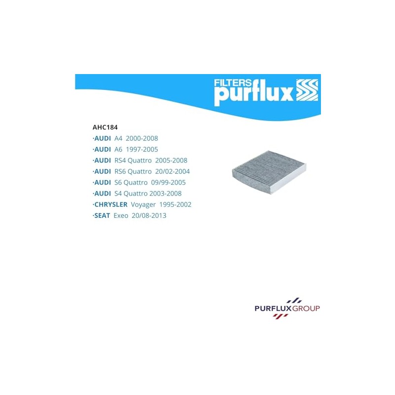Purflux AHC184 Filter, interior air