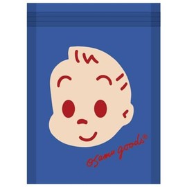 OSAMU GOODS STORAGE BAG SET FACE FACK/BL 4P OGB-911