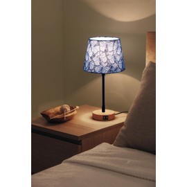 ESSENCE Lights, Designer Light Shade, 10 inch Design Butterfly Light Shade/lampshade, Tapered Light Shade, Cotton Cone/Coolie lampshades for Table/Pendant Lights with Reversible gimble & Reducer Ring