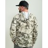 HUK Men's Standard KC Scott Patterned Pursuit Hoodie, Hooded Fishing
