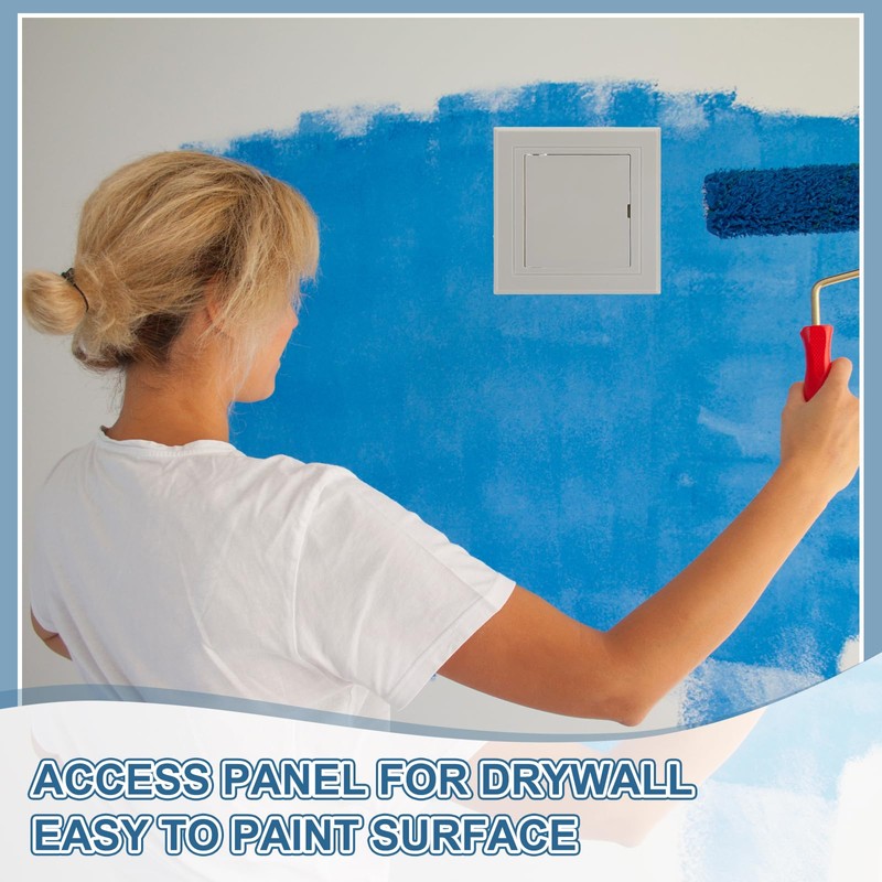 PATIKIL Access Panel for Drywall 115x145mm, 1 Set ABS Plastic