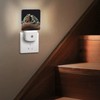 LFDSKCBR Night Lights Plug Into Wall Two Frogs Printing Auto