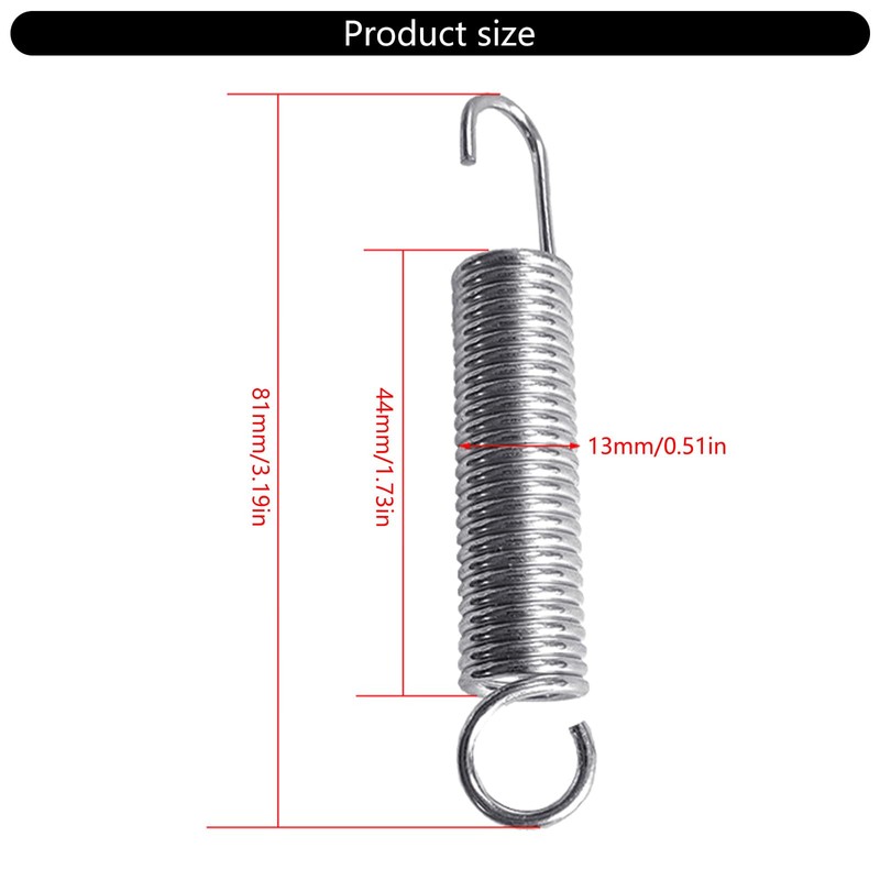 5Pcs Manual Spring Tall Shears Steel Spring Replace Stainless Steel