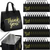 Aliceset 80 Pcs Thank You Insulated Bags for Food Delivery
