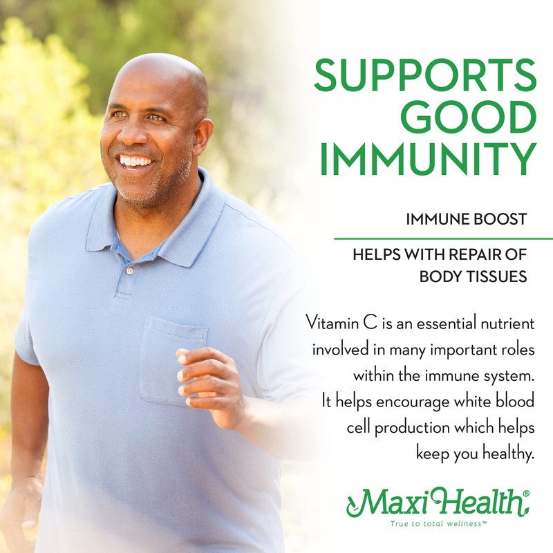 Maxi Health 1000 mg Vitamin C - 1000mg Tablets Ultra