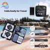 Travel Laundry Detergent Sheets - Includes Detergent Sheets, Foldable Laundry