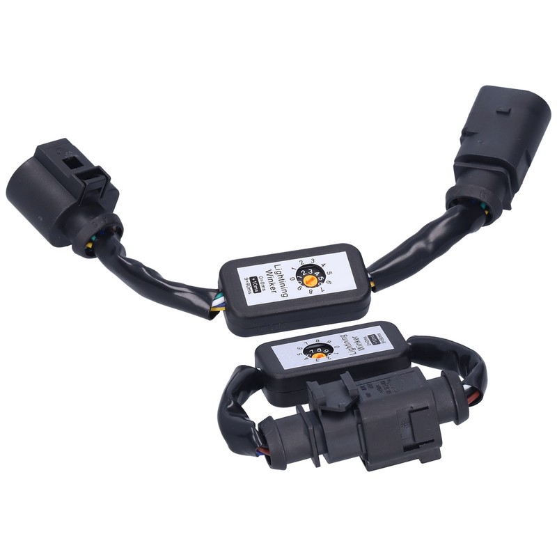 LED Tail Lights Dynamic Turn Signal Adapter Harness Blinker Module