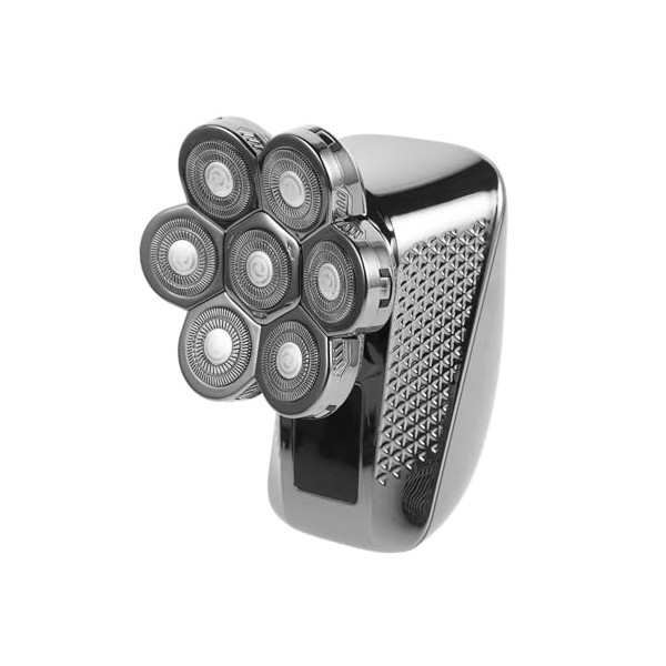 VICASKY Digital Display Electric Razor 7-Head Trimmer Waterproof Men's Shaving
