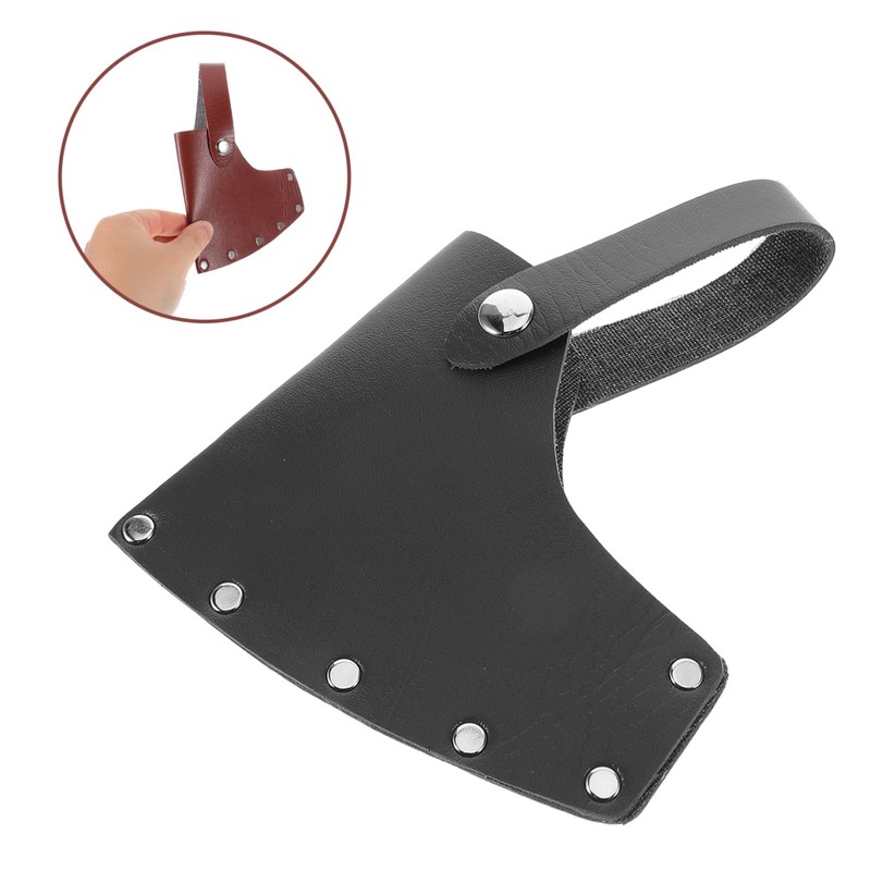 Kisangel Heavyduty Nylon Fake Leather Axe Head Cover Camping Axe