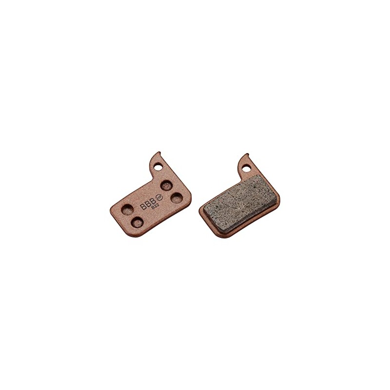 BBB Unisex Adult Discstop Hp Sintered Disc Brake Pads, Copper,