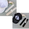 40 Pcs Sweat Absorbing Sheet Sweat Pad Hat Collar Strain