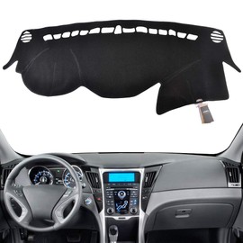 XUKEY Dashboard Cover For Hyundai Sonata 2011 2012 2013 2014 Dash Cover Mat