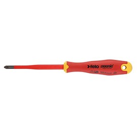 Felo 0715762659 +/- Z1 E-Slim Insulated Screwdriver with Length 3 1/8"