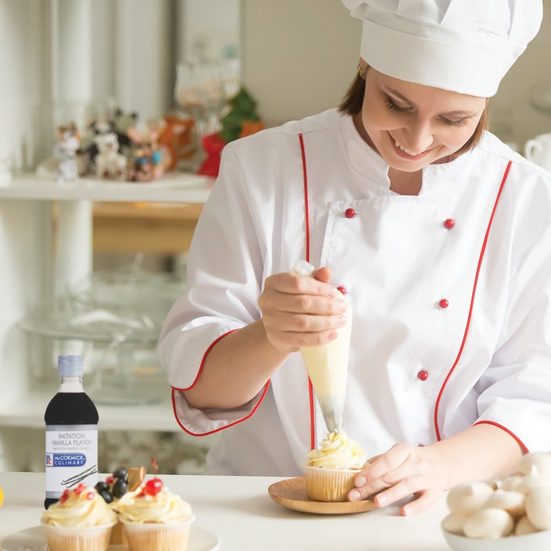 McCormick Culinary Imitation Vanilla Flavoring, 16 fl oz - One
