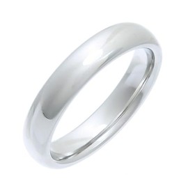 Theia Cobalt Court Shape Highly Polished 4mm Ring - Size U