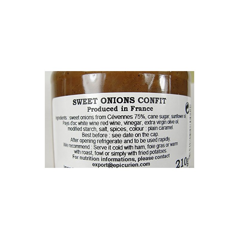 Sweet Onions French Confit by L'Epicurien, France, Three