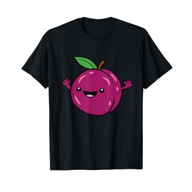 Plum Hands Up Fruit Love Plums T-Shirt