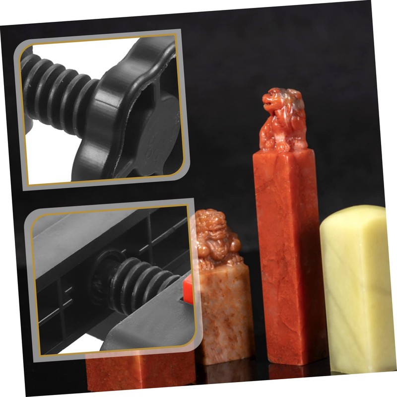 TEHAUX Seal Tool Carving Bed Large Clamp Cutter for Wood