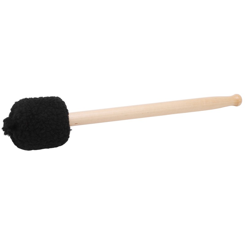 Drum Mallet Stick Drumstick Plush Head Maple Wood Handle for