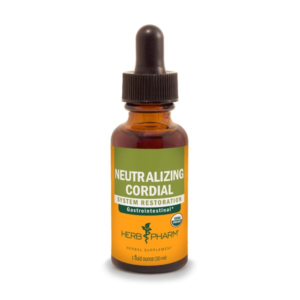 Herb Pharm Neutralizing Cordial Liquid Herbal Formula for Digestive System Support - 1 Ounce