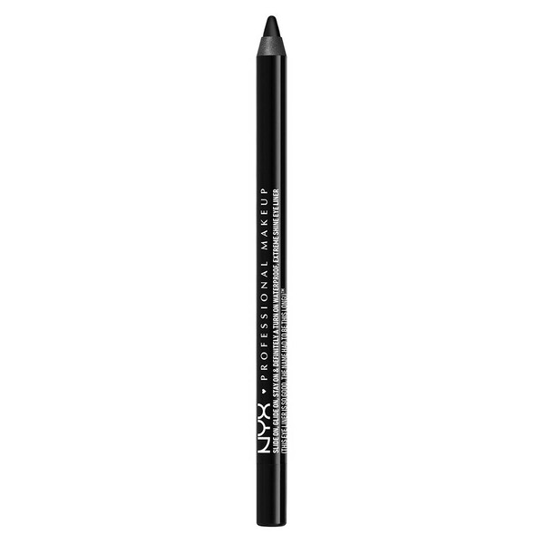 NYX PROFESSIONAL MAKEUP Slide On Pencil, Waterproof Eyeliner Pencil - Jet Black