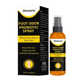 Alveora 3.38OZ Alveora Travel Foot Spray Remove footwear| Odor & Fungus Relief On the Go