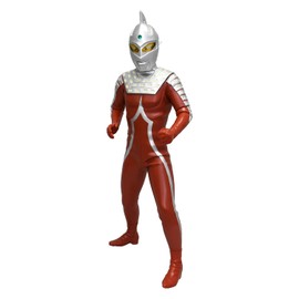 4571587310593 Ultra Seven Mega Soft Vinyl Kit, Reproduction, Non-Scale, Total Height Approx. 15.7 inches (40 cm), Soft Vinyl, Unpainted, Assembly Kit, Red