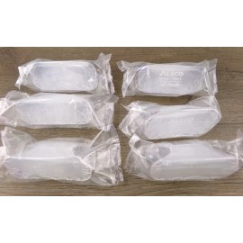 Alsco All Fresh 6ct Alsco All Fresh Clear Cotton Blossom Bowl / Fragrance Clip Deodorizer New S5