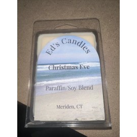 Handmade Christmas  Eve Wax Melts 2.5 oz. (6 squares)  Clamshell - NEW