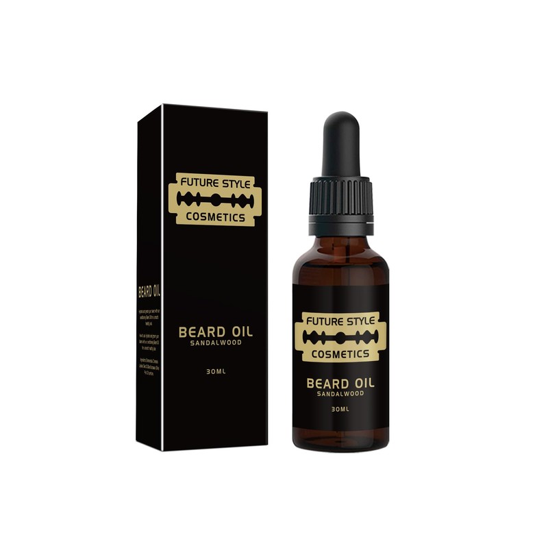 Future Style Cosmetics Sandalwood Beard Oil, 30ml