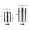 Chingde Stainless Steel Metal Ashtray for Outdoors against Wind for