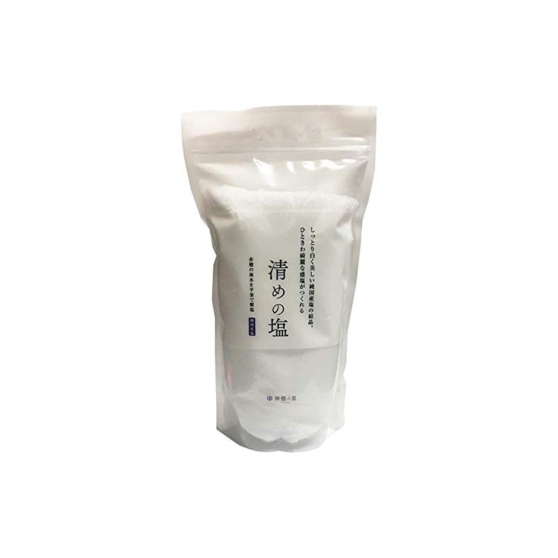 Pure Domestic Salt, Refreshed Salt 17.6 oz (500 g)