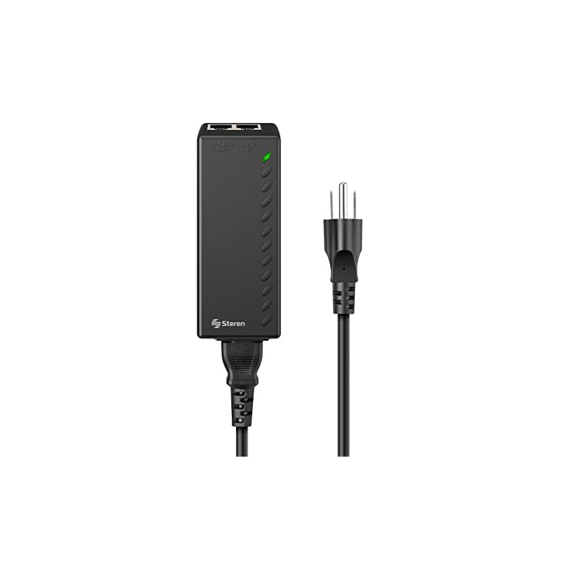 STEREN Inyector PoE Gigabit de 30 W SWI-150