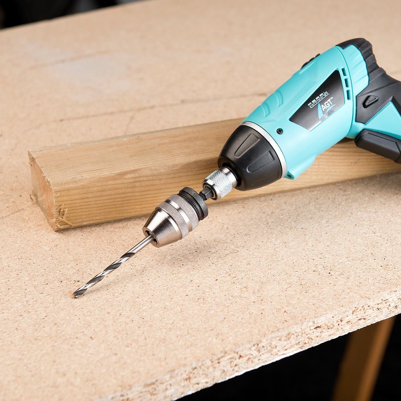 AGT Mini Drill Chuck, Keyless Drill Chuck for Cordless Screwdriver,
