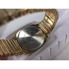 Unbranded Vintage NOS Pete Rose Digital Quartz Watch in Original Box Hong Kong Gold Band