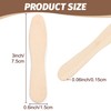 ANTETOK Wooden Ice Cream Spoons 3 Inch,100Pcs Mini Disposable Wooden