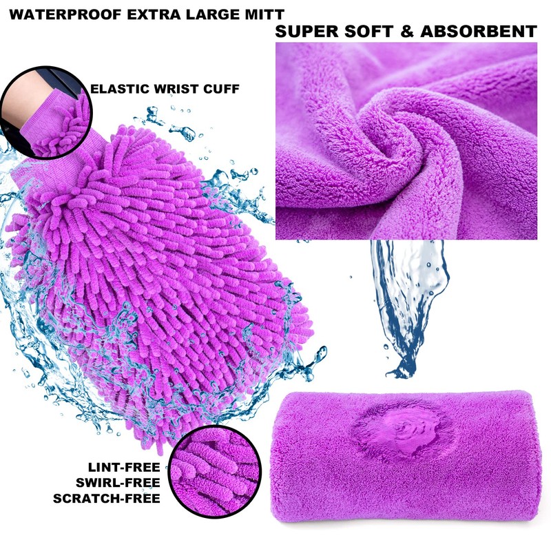 AUTODECO 22Pcs Car Wash Cleaning Tools Kit Car Detailing Set