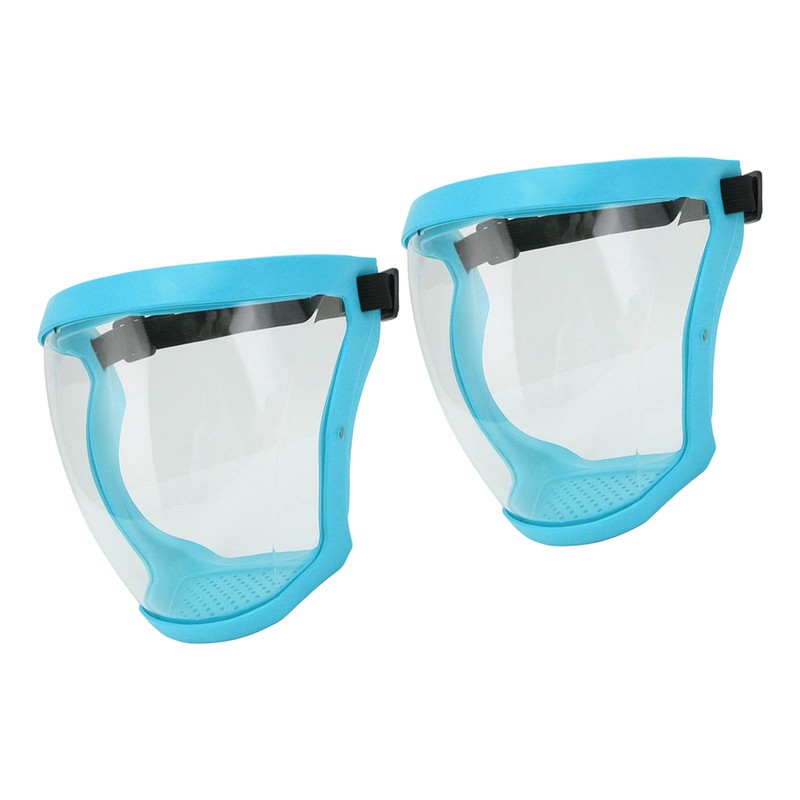 2pcs Protective Face Cover Dustproof Safety Elastic Belt Reusable Face