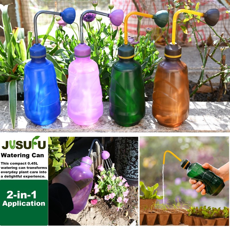 Watering Can for Seedlings, Tiny Watering Bottle for Small Desk
