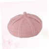 TOVINANNA Berets Cap Weaving Hat for Boys and Girls Solid
