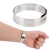 Wrist Gauge Size Stainless Steel Bangles Measures Gauge Wrists Adjustable