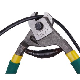 HOUSON Reusable Aluminum Bicycle Brake Cable End Caps for Brake & Shift Cables in Black – with Installation Tool & Ball Design