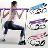 Multifunctional Pilates Stick, 1 Set Back Training Elastic Rope, Yoga