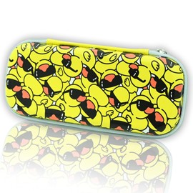 WtallasiSei Duck Pencil Case Zip Pencil Box Multi Pouch Holder Desk Organizer For Boys Girls School Office
