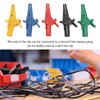 5Pcs/Set Battery Electrical Test Clip 10A 600V‑1000V Multicolor Portable Safety